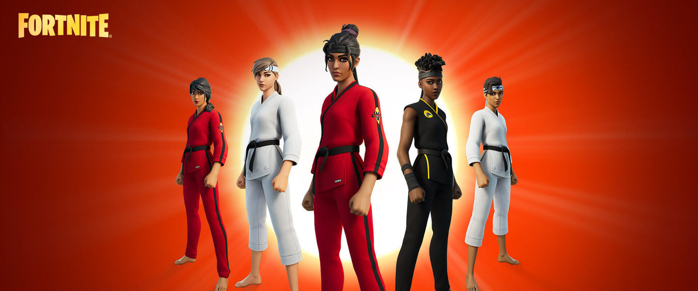 La skin de Cobra Kai se hace realidad en Fortnite