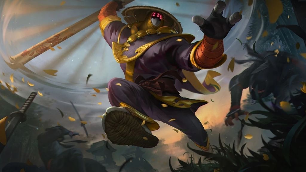 Jax | 64.5% de presencia en 49 de 76 partidas. Baneado 25 veces y jugado 24 veces: 50% de winrate