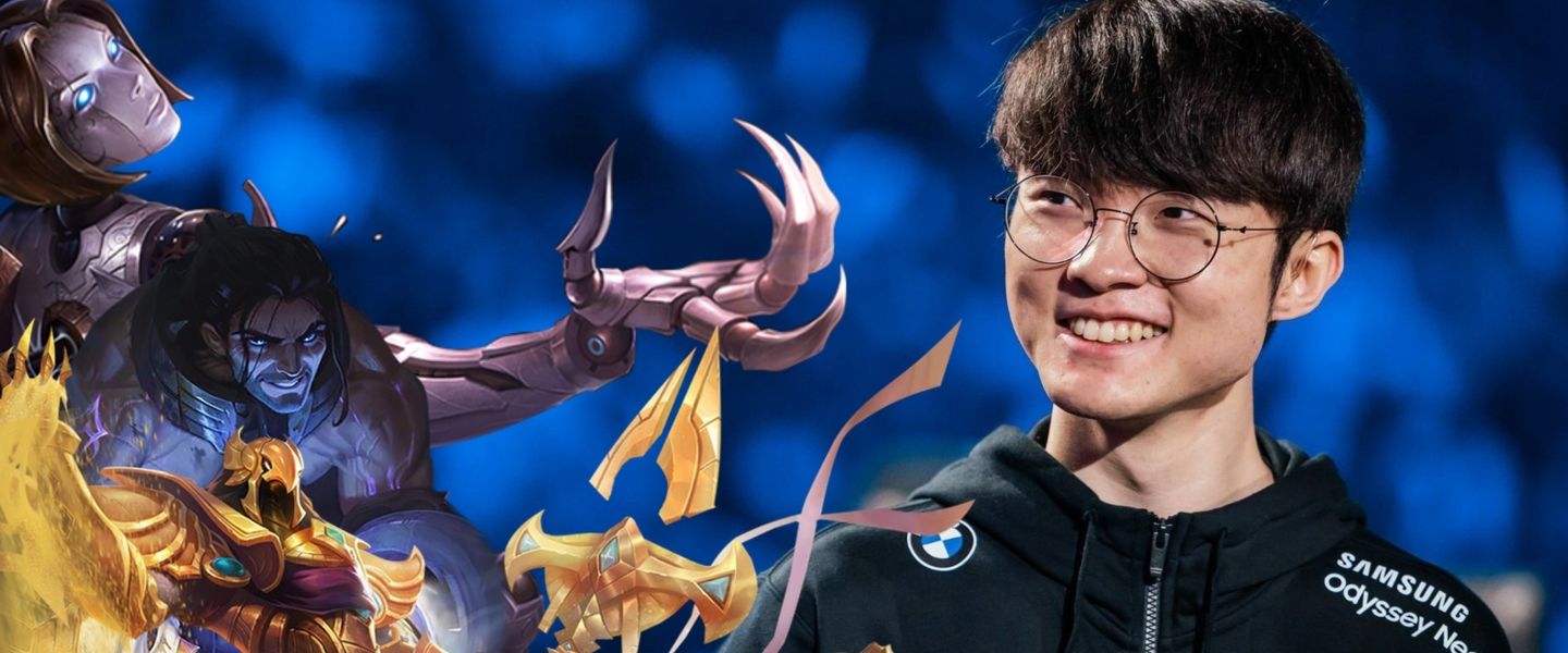 Faker y sus tres campeones insignia en Worlds 2023