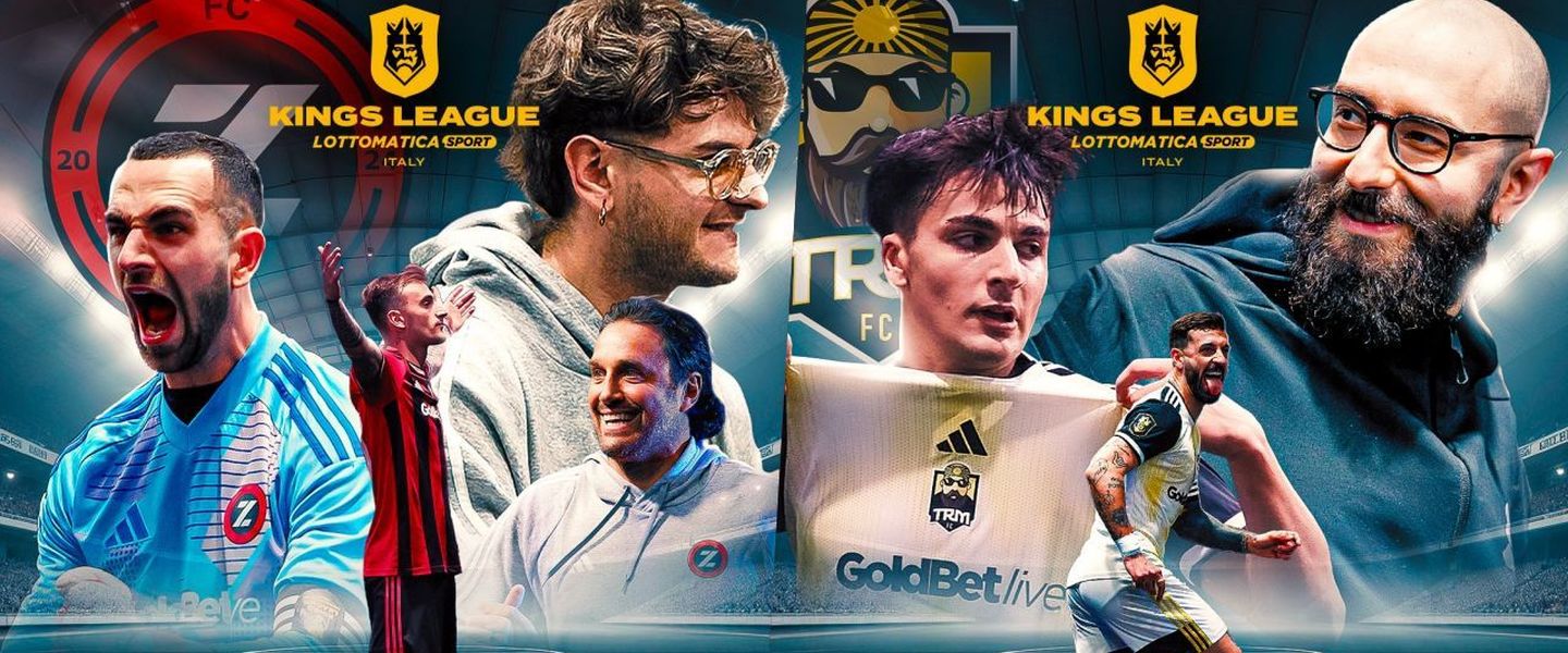 TRM y Zeta jugarán la primera final de la Kings League en Italia